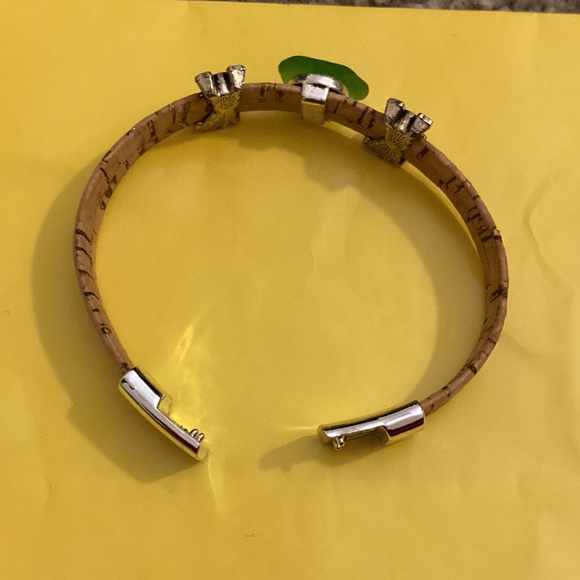 Handmade Cork Bracelet with Sea-Glass and Dog Charms - Picture 5 of 5